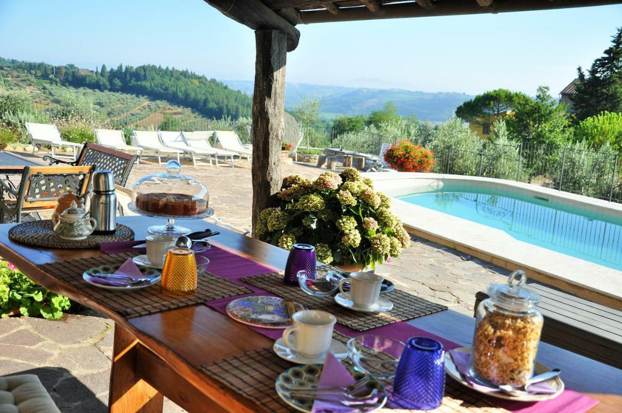 Agriturismo La Villa Romita Tavarnelle Val di Pesa Екстер'єр фото